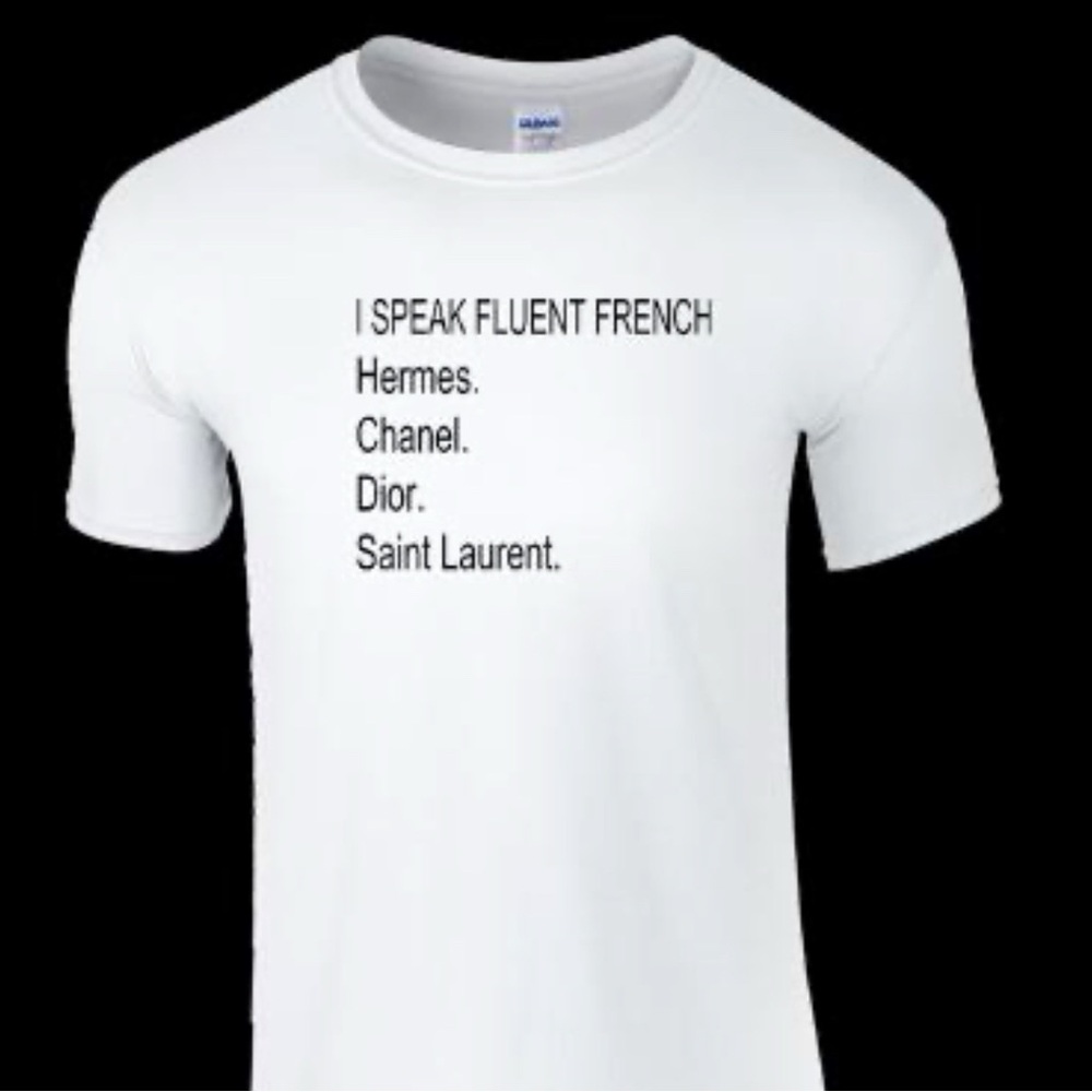 I speak French shirt
